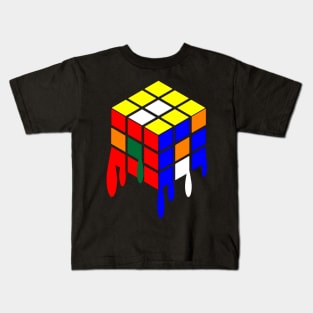 Dripping Cube Kids T-Shirt